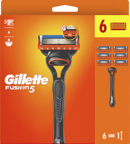 Gillette Fusion5 Houder met 6 mesjes