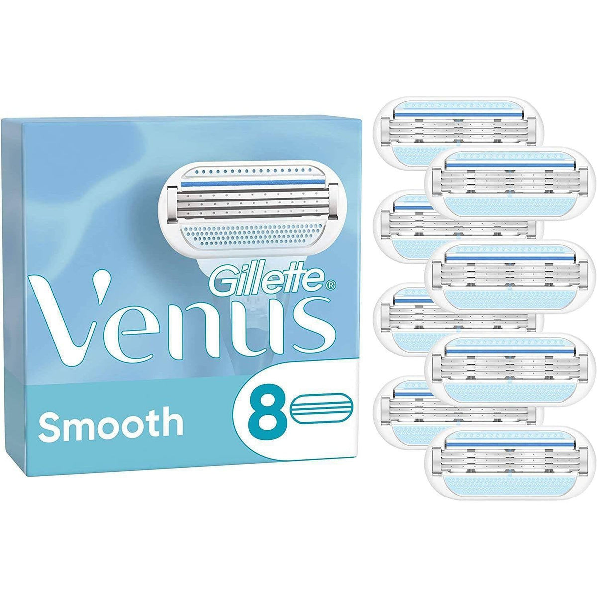 Gillette Venus Smooth Scheermesjes 8 stuks