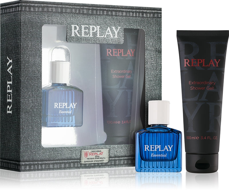 Replay Essential For Him Eau de Toilette 30 ml + Shower Gel 100 ml