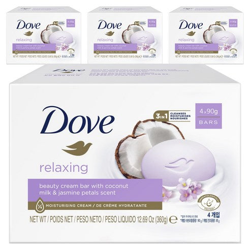 Dove Zeep - Coconut 4 x 90 g