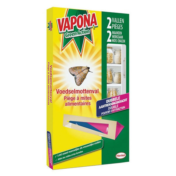 Vapona Green Voedselmottenval 2 stuks