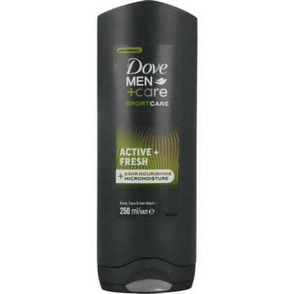 Dove Douchegel Men - Care Active & Fresh 250 ml.