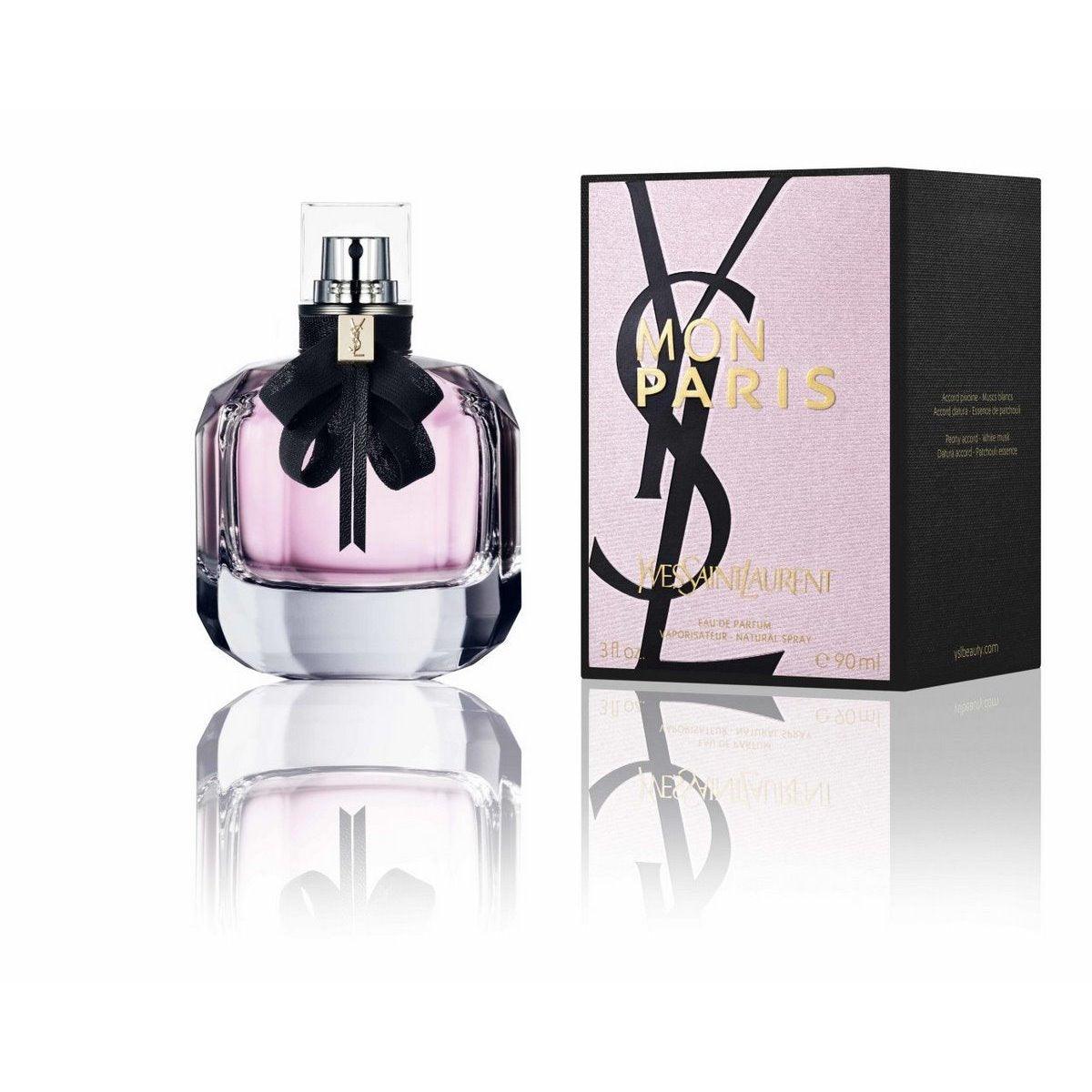Yves Saint Laurent Mon Paris Eau de Parfum 90 ml - flacon en verpakking
