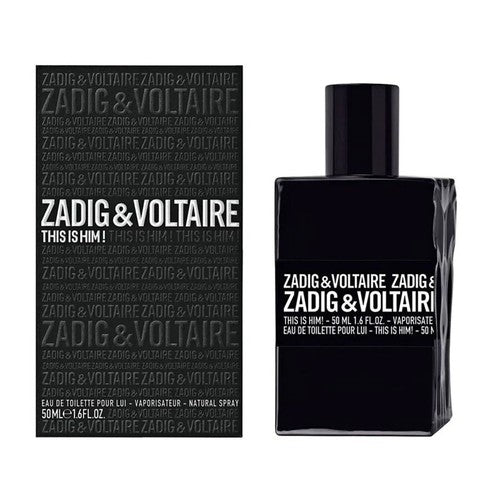 Zadig & Voltaire This Is Him! Eau de Toilette 50 ml - flacon en verpakking