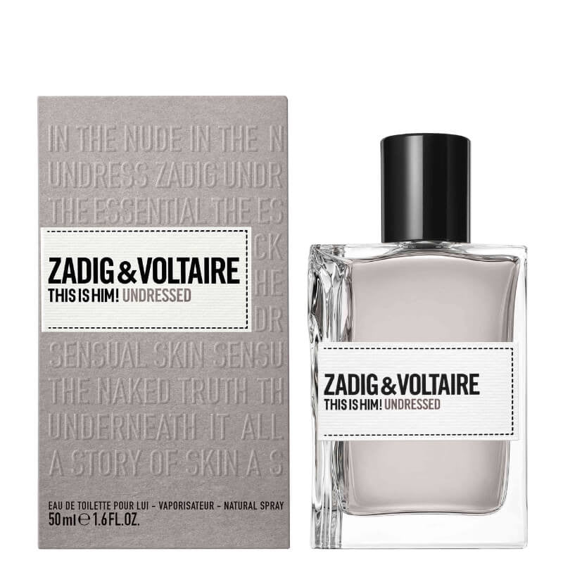 Zadig & Voltaire This Is Him! Undressed Eau de Toilette 50 ml - flacon en verpakking